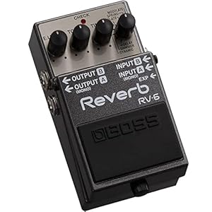 BOSS RV-6 Digital Reverb Guitar Pedal