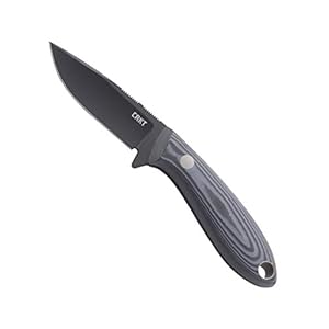 CRKT Mossback Hunter Fixed Blade Knife with Sheath