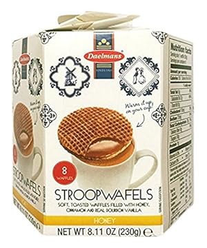 DAELMANS Stroopwafels, Honey, Made In Holland (8.11 oz)