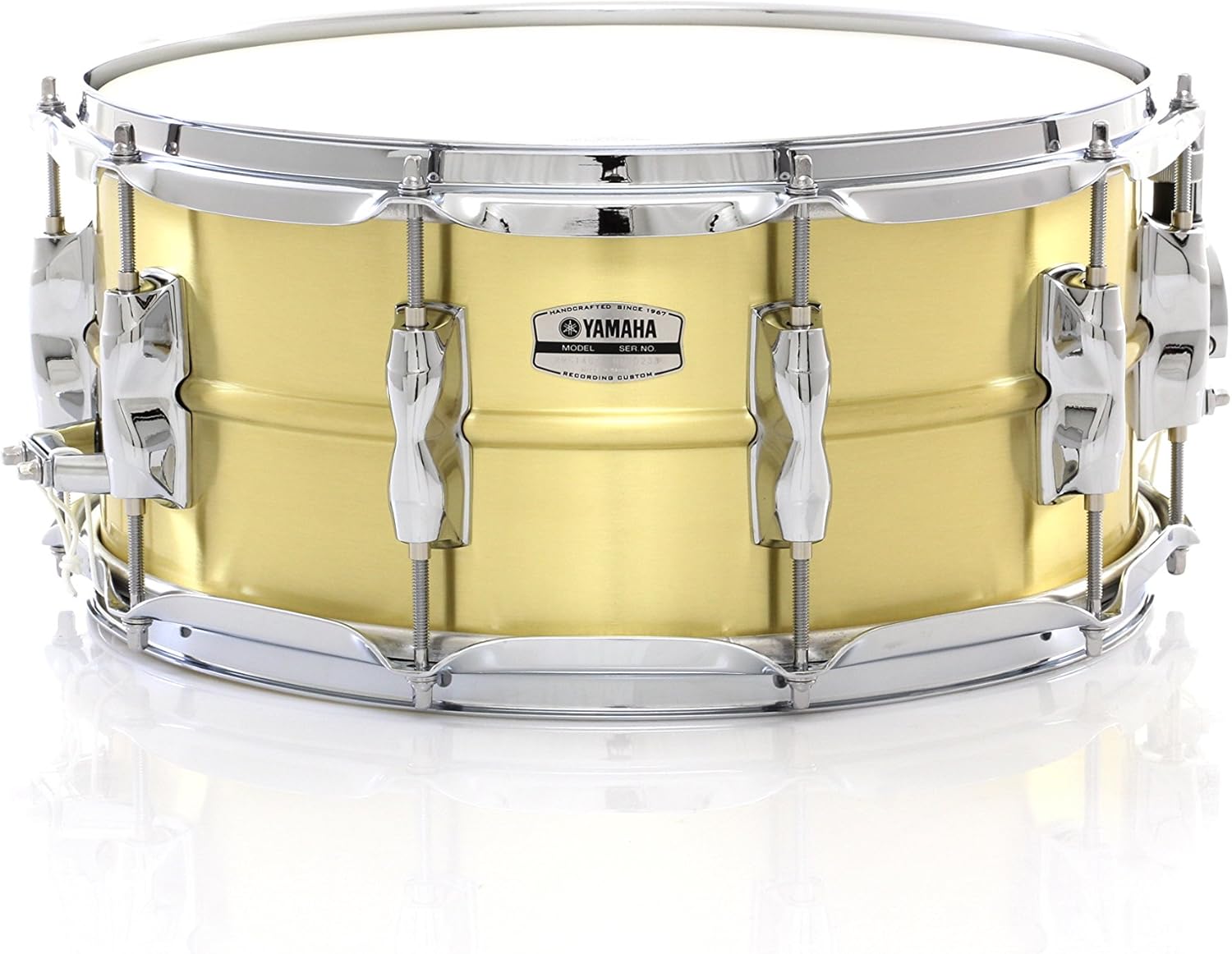 Yamaha Recording Custom 14x6.5 Brass Snare Drum