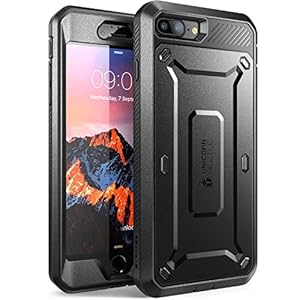 SUPCASE for iPhone 8 Plus Case with Belt-Clip (Unicorn Beetle Pro)