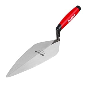 Goldblatt Pro Soft-Grip London Brick Trowel, 11-1/2 Inch