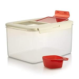 Komax Biokips Extra Large Food Storage Container, 20 lb with Lids and Scoop