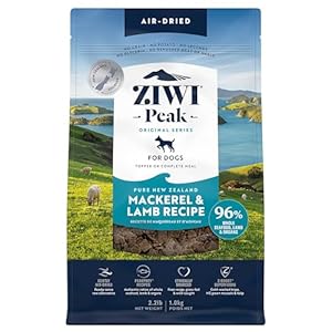ZIWI Peak Air-Dried Dog Food – Mackerel & Lamb (35.2oz)