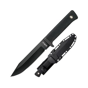 Cold Steel SRK 6-Inch SK-5 Fixed Blade Knife with Secure-Ex Sheath