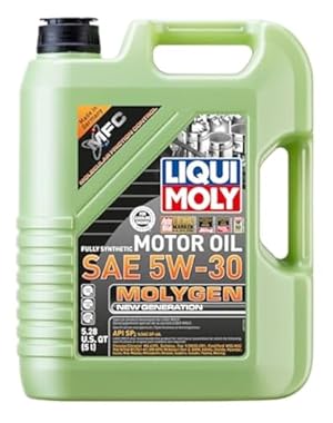 LIQUI MOLY Molygen New Generation 5W-30 Motor Oil, 5 Liter