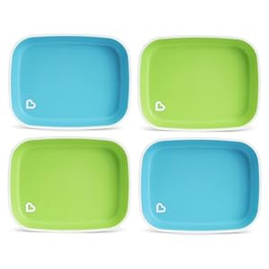 Munchkin Splash 4-Piece Toddler Plates