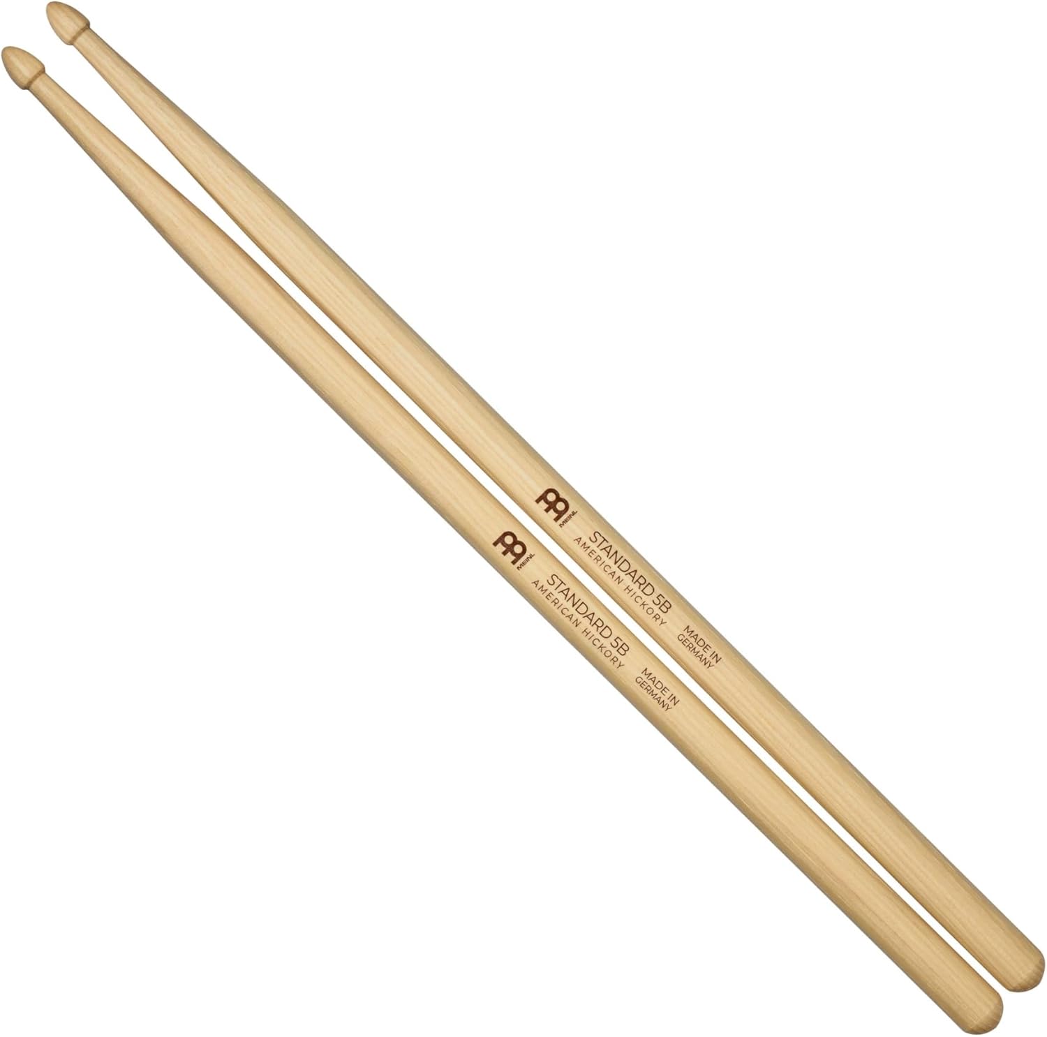 Meinl Stick & Brush Standard 5B Drumsticks (Made in Germany)