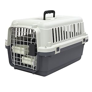 SportPet Airline Compliant Medium 24.25-Inch Travel Dog Kennel with Removable Wheels