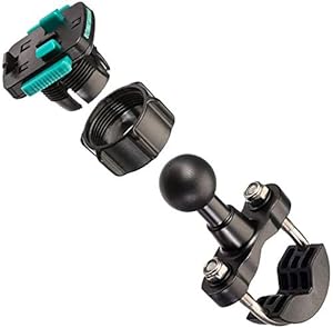 Ultimateaddons Motorcycle 16-32mm U-Bolt Handlebar Bike Mount with 3 Prong Attachment