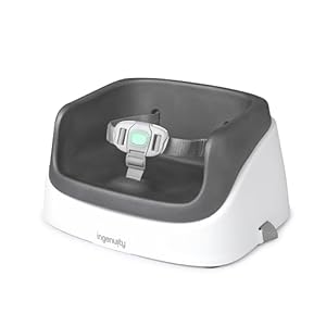 Ingenuity SmartClean Toddler Booster Seat for Kitchen Chair