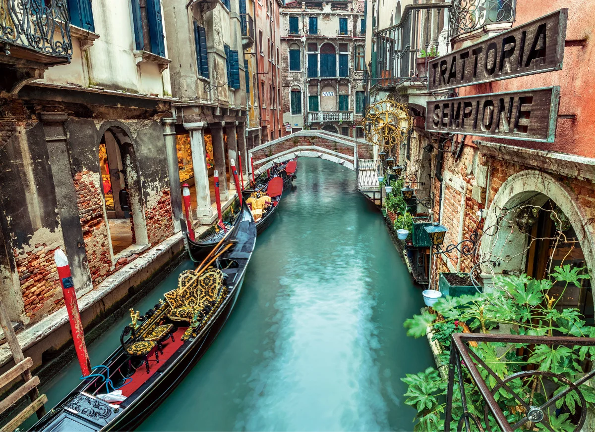 Clementoni Venice Canal 1000-Piece Jigsaw Puzzle
