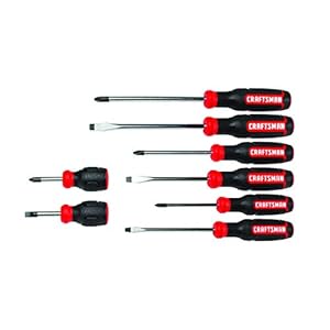 CRAFTSMAN CMHT65075 Screwdriver Set, 8-Piece