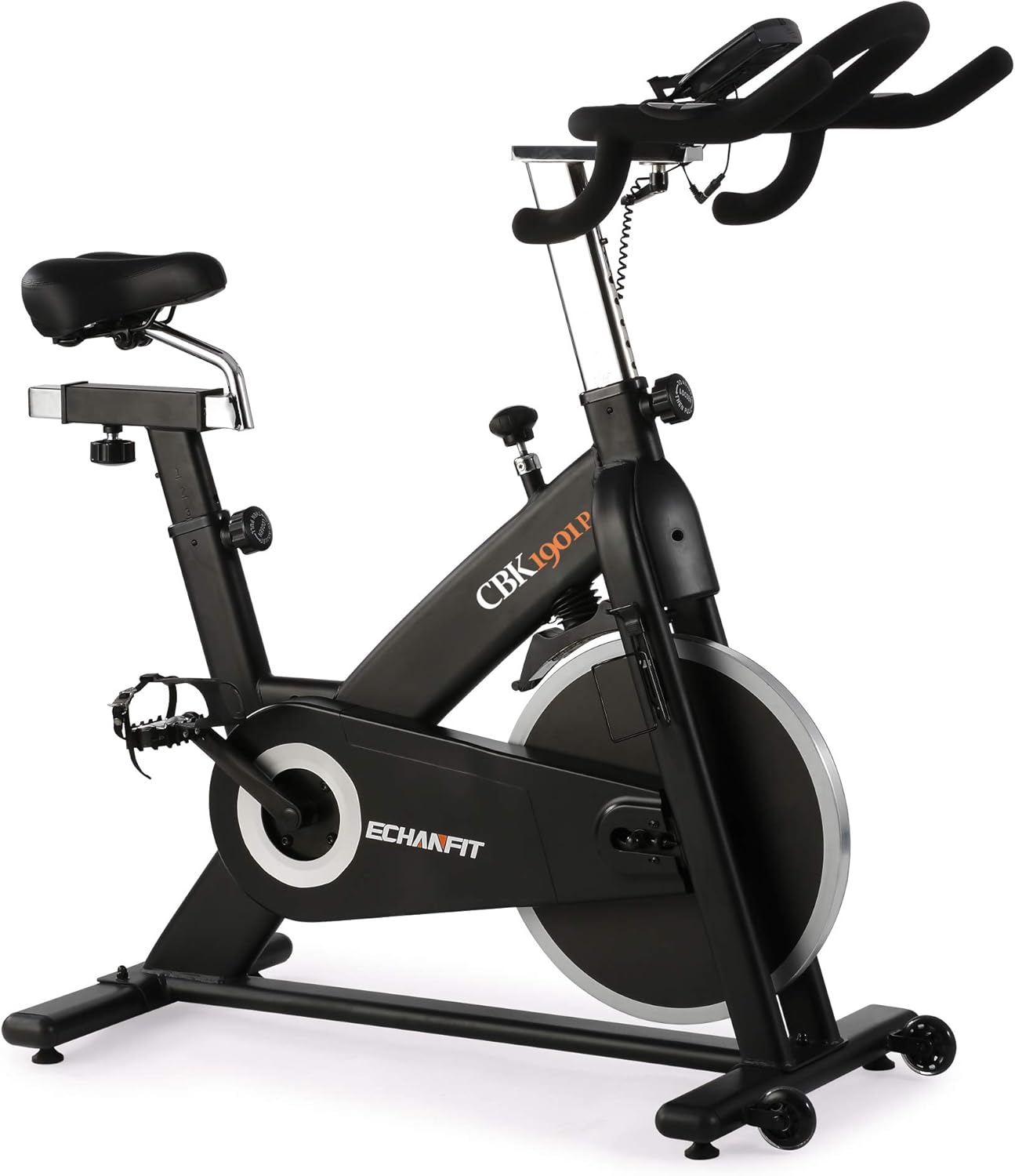 ECHANFIT Magnetic Resistance Exercise Bike 350 lb. High Weight Capacity