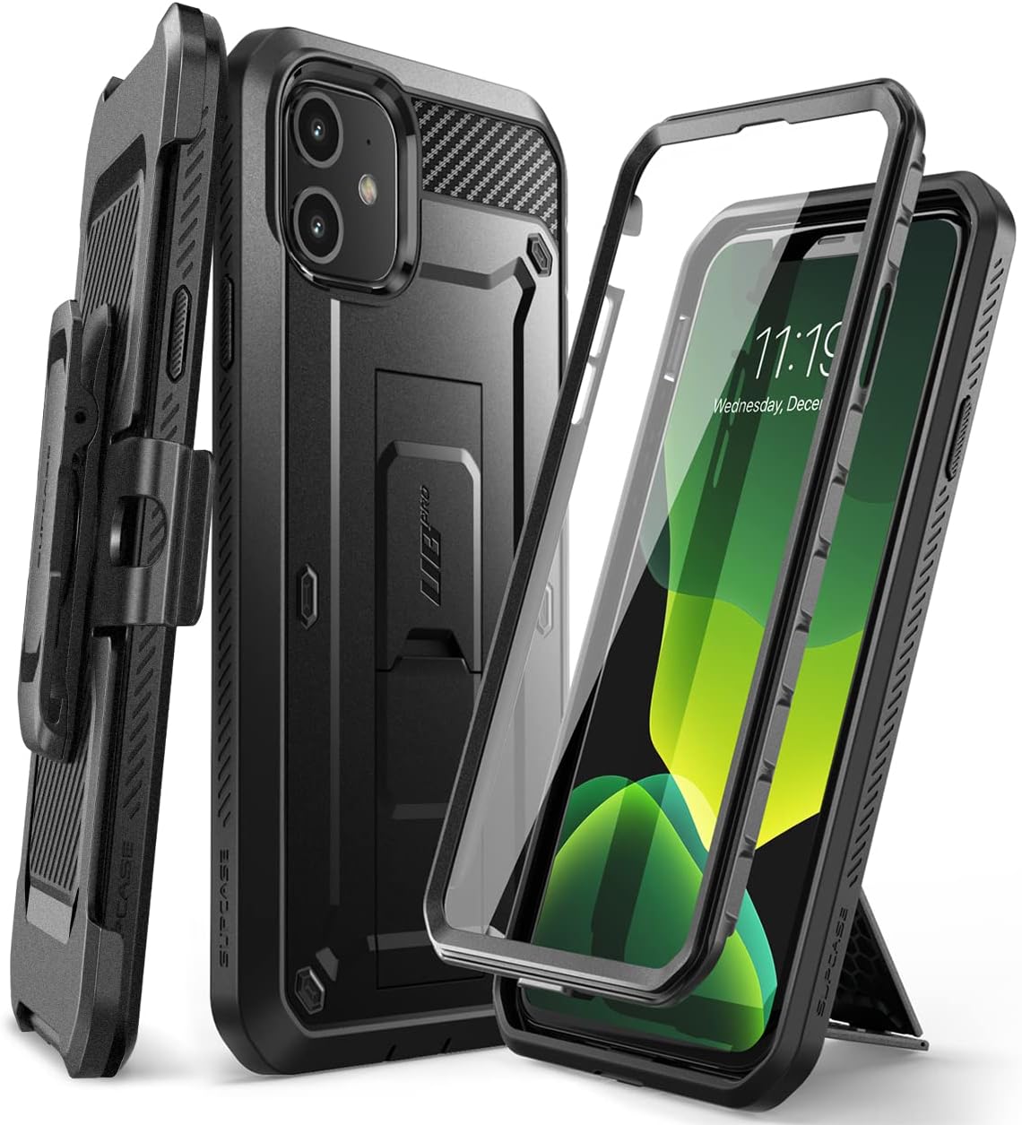 SUPCASE for iPhone 11 Case with Screen Protector (Unicorn Beetle Pro)