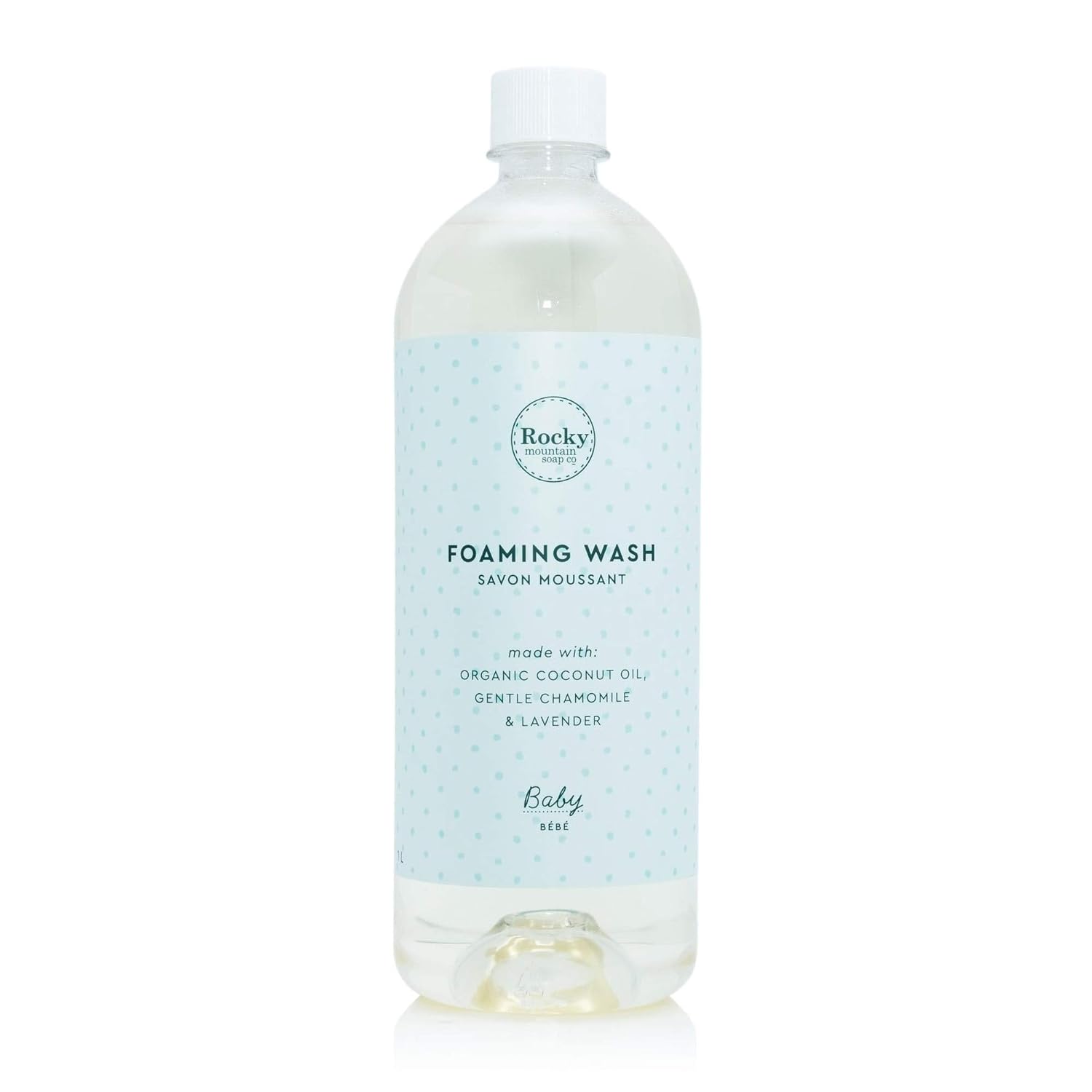 ROCKY MOUNTAIN SOAP CO Baby Natural Foaming Soap Refill 34 Fl Oz