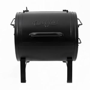 Char-Griller E82424 Portable Charcoal Grill and Side Fire Box