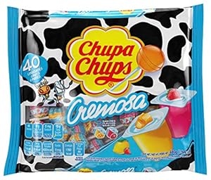 Chupa Chups Lollipops, Cremosa Yogurt, 40 Count