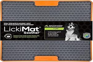 LickiMat Tuff Heavy-Duty Soother Dog Slow Feeder Lick Mat