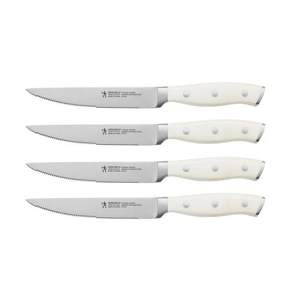 HENCKELS Forged Accent Razor-Sharp Steak Knife Set of 4