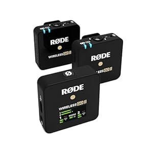 RØDE Wireless GO II Ultra-compact Dual-channel Wireless Microphone System