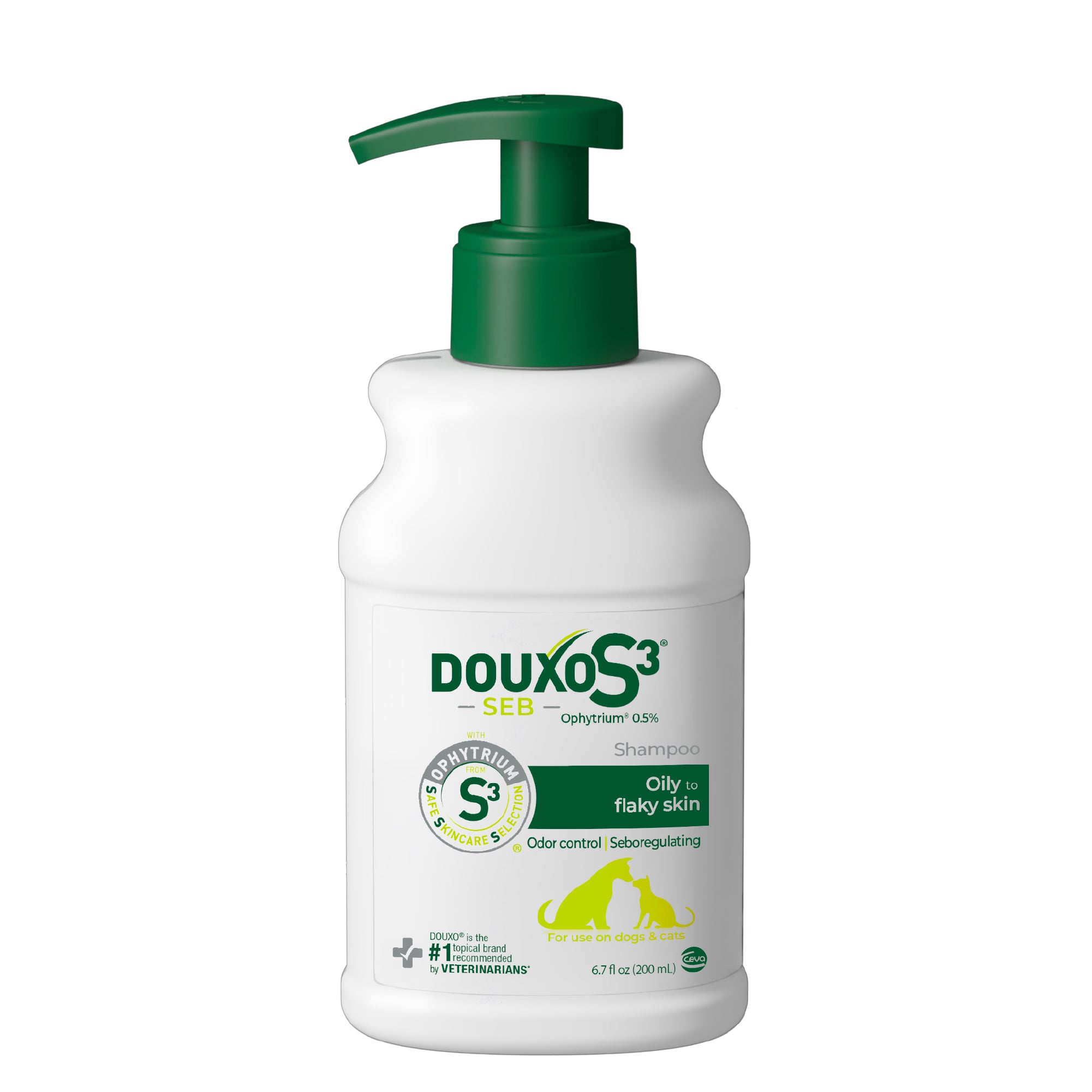 DOUXO S3 SEB Odor-Control Dog Shampoo, 6.7 fl oz