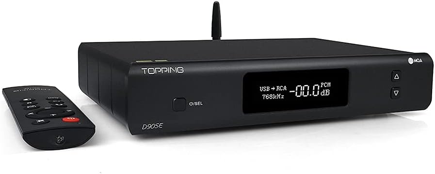 Topping D90SE MQA DAC ES9038PRO Full Balanced Desktop DAC