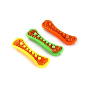 Hartz Chew N' Clean Dental Duo Dog Treat & Chew Toy, Medium 3 Pack