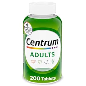 Centrum Adult Multivitamin/Multimineral Supplement, 200 Count