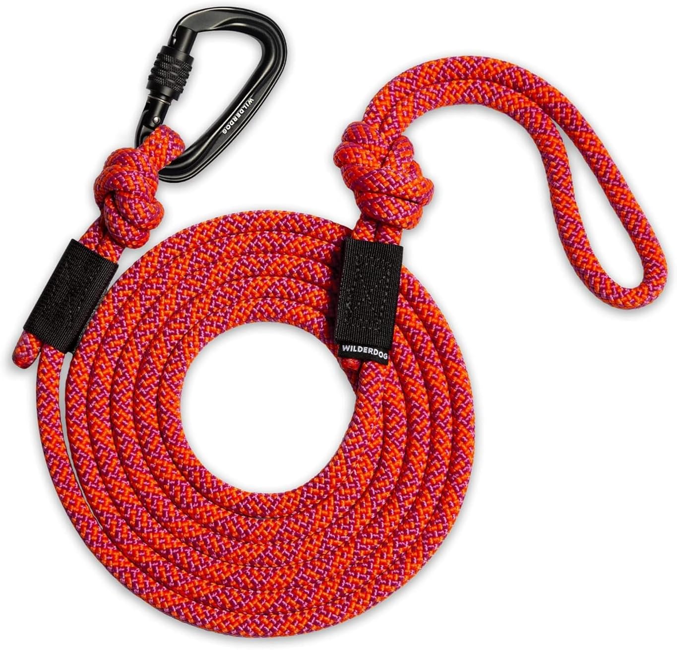 Wilderdog Carabiner Climbing Rope Dog Leash 10ft