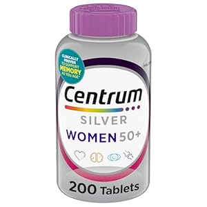 Centrum Silver Women's Multivitamin for Women 50 Plus — 200 Count