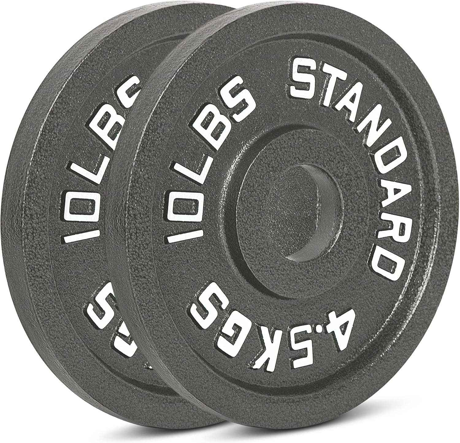 Iron Crush Cast Iron Olympic Weight Plates — 2.5LB–45LB Pairs