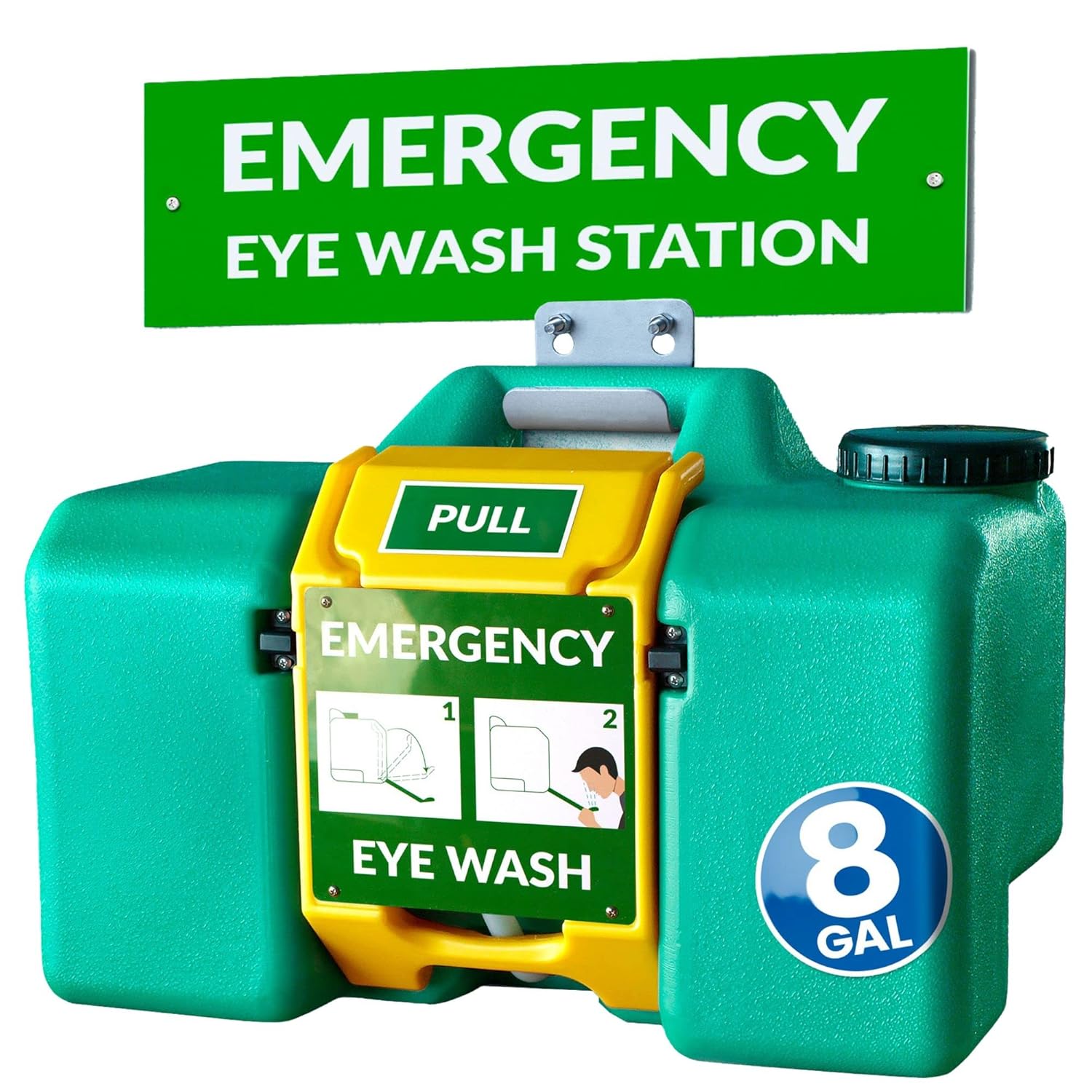 MAASTERS 8gal Portable Eye Wash Station