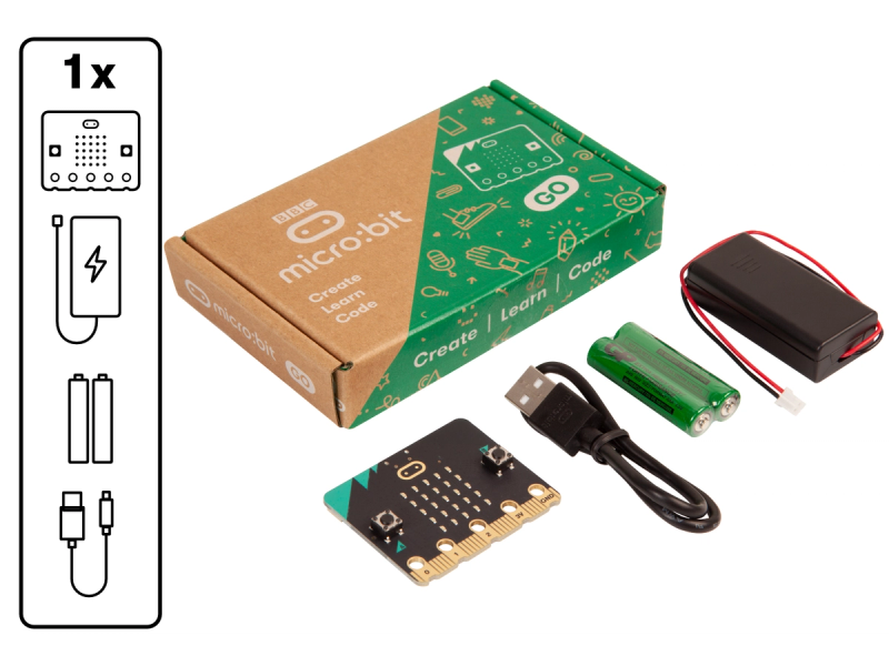 BBC micro:bit V2.21 GO Bundle