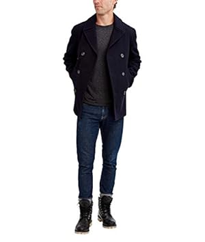 Nautica Men's Wool Blend Peacoat