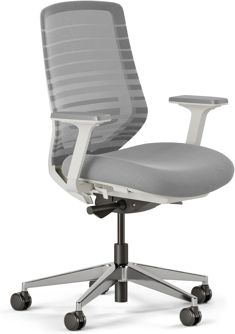 Branch Ergonomic Chair with Adjustable Lumbar Support and Breathable Mesh Backrest