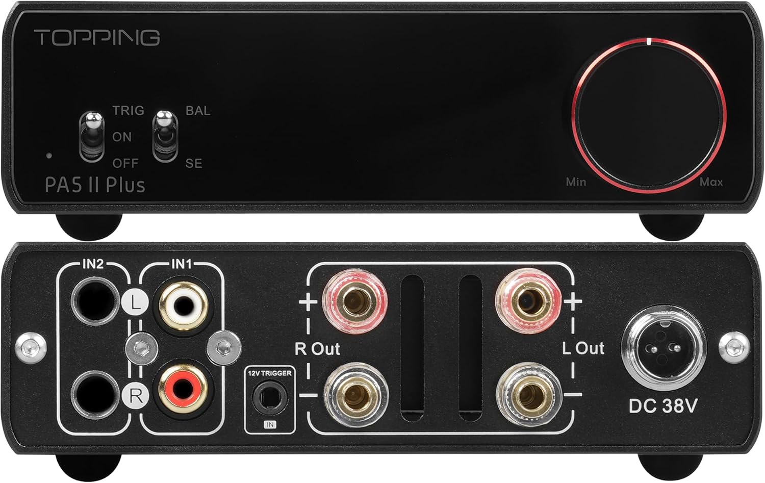 Topping PA5 II Plus Power Amplifier 140W x 2 Class D Fully Balanced