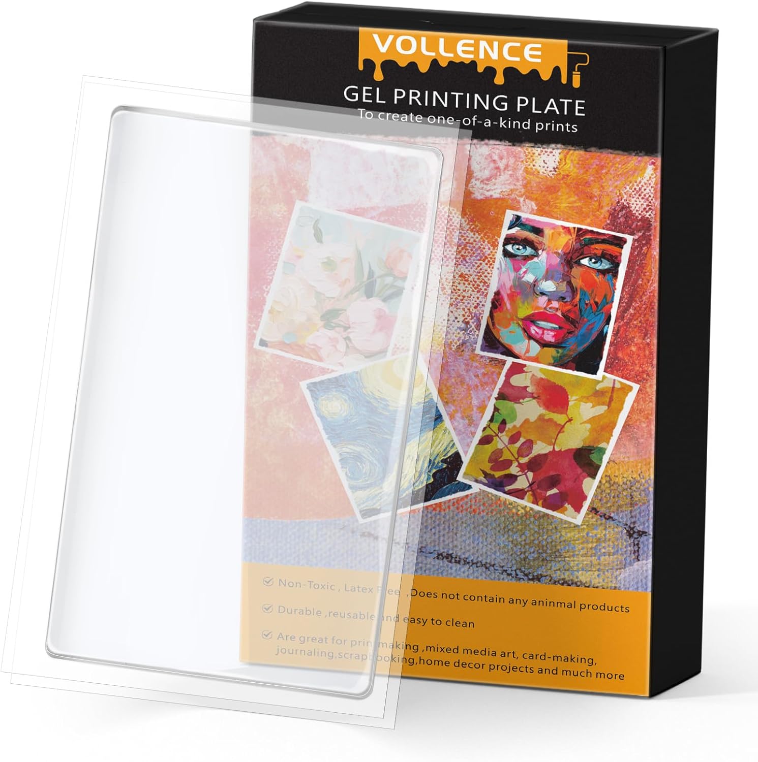 Vollence 8" x 10" Gel Printing Plate