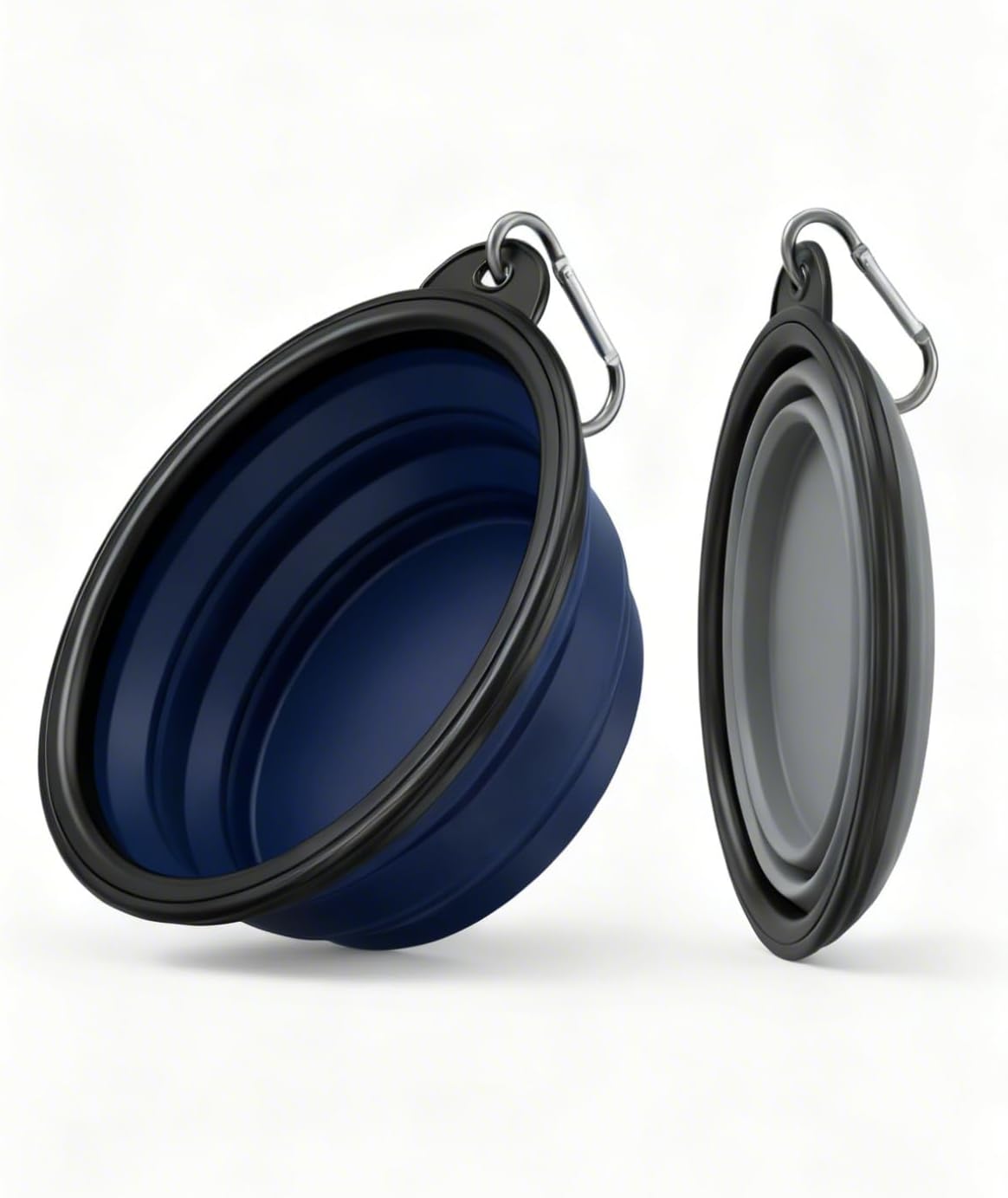 Rest-Eazzzy 2-Pack Collapsible Dog Bowls for Travel