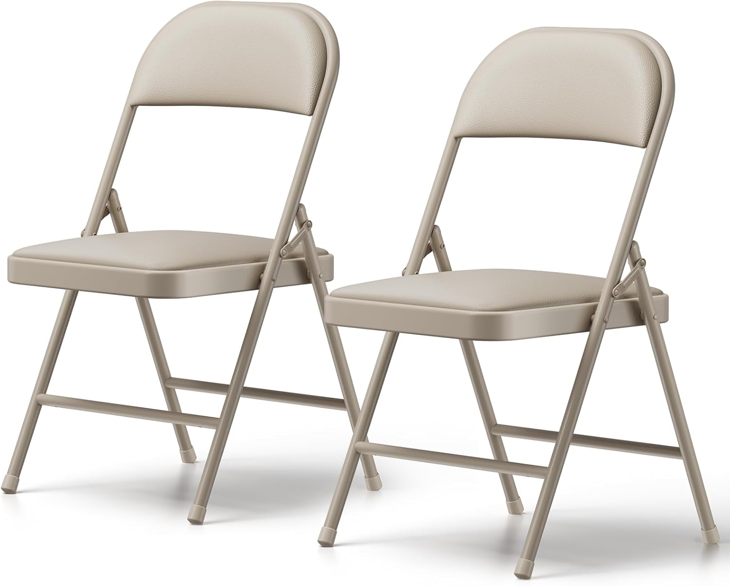 FurniEdge Padded Folding Chairs 2 Pack