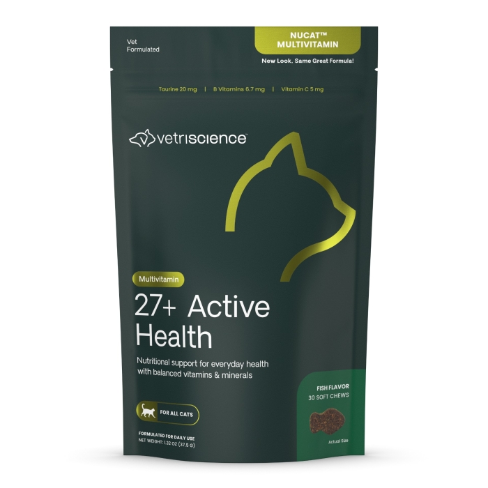 Nu Cat 27+ Active Health Daily Multivitamin for Cats