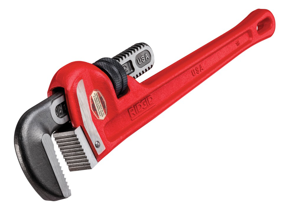 RIDGID 31005 8-Inch Heavy-Duty Straight Pipe Wrench