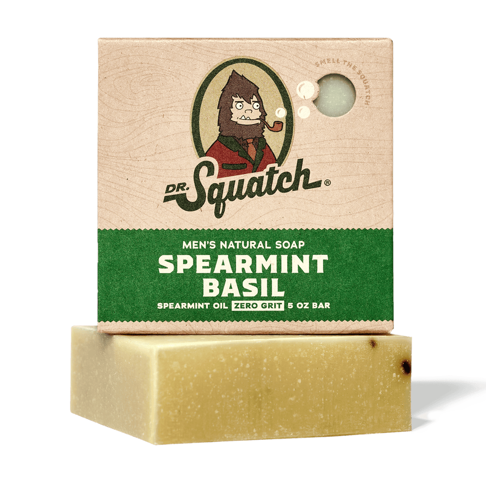 Dr. Squatch Spearmint Basil Bar Soap