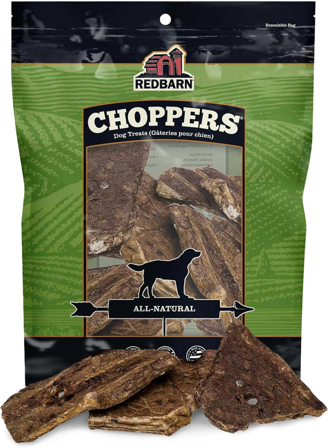 Choppers Beef Lung Chew Treats, 9 oz