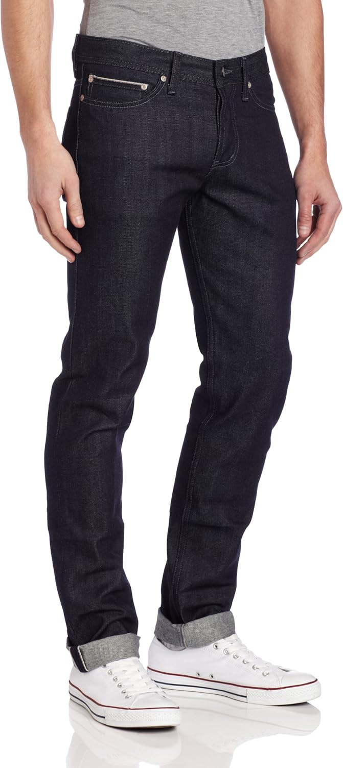 Naked & Famous Denim Men's Weird Guy Midrise Tapered-Leg Jean