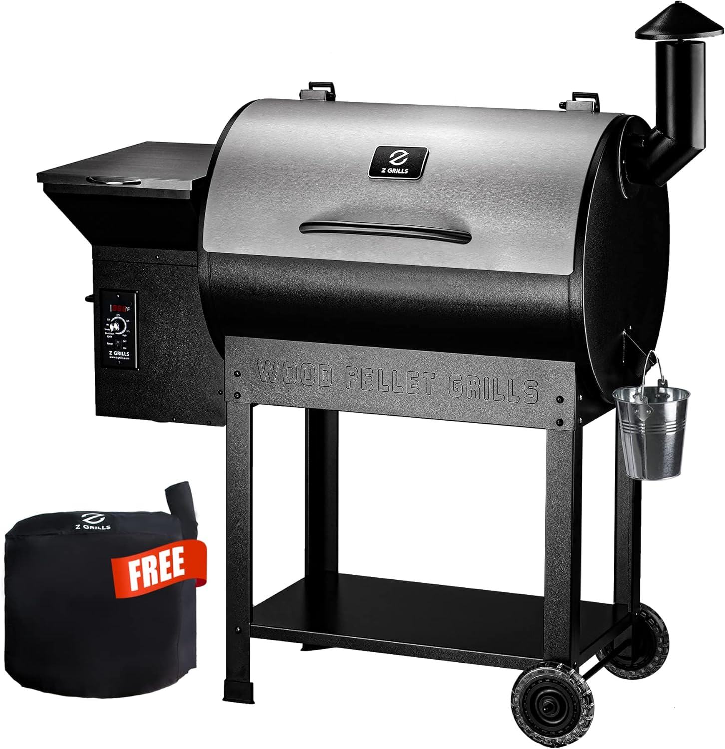 Z GRILLS Wood Pellet Smoker Grill