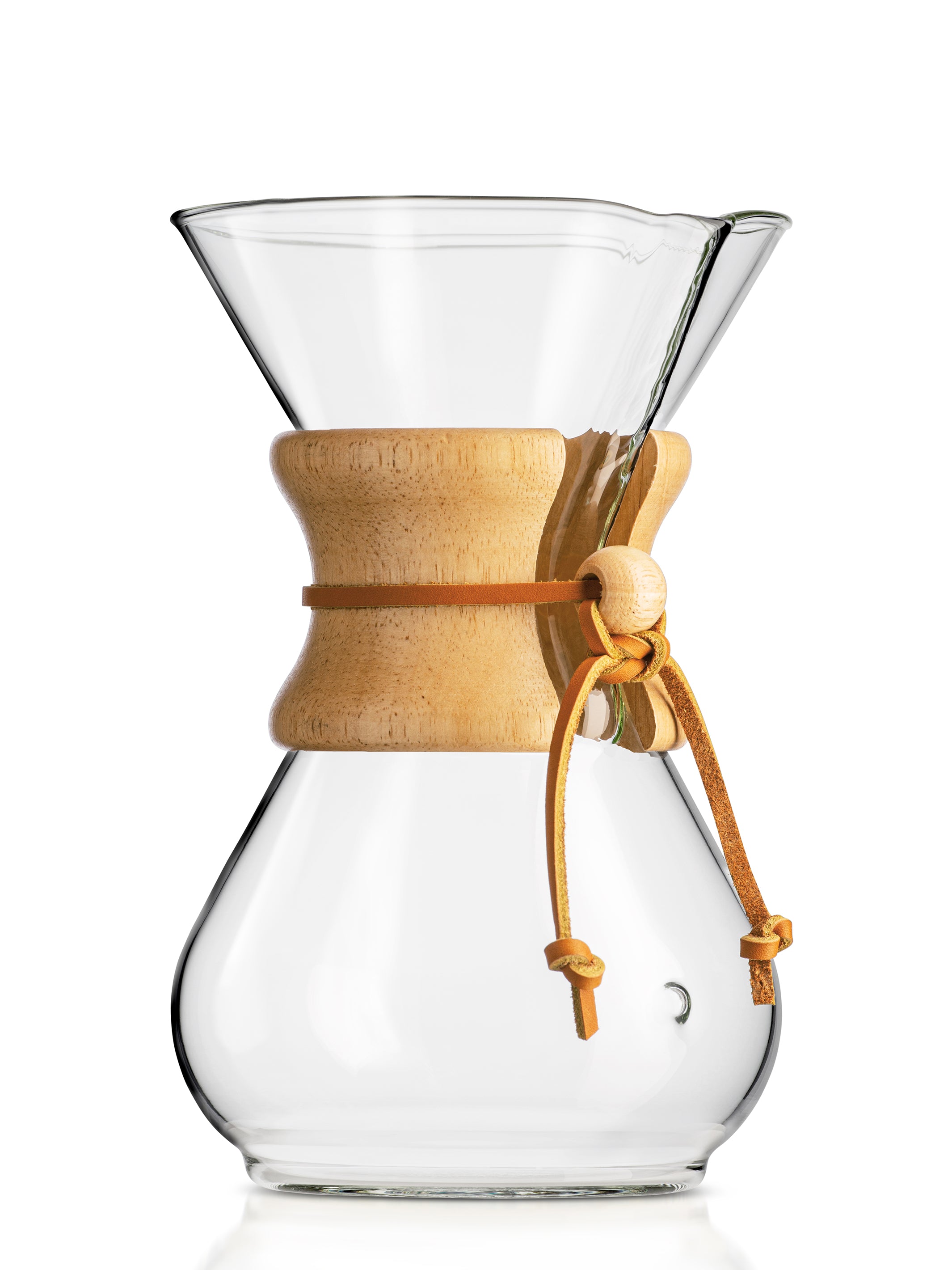 Six Cup Classic CHEMEX® Pour-Over Coffee Maker