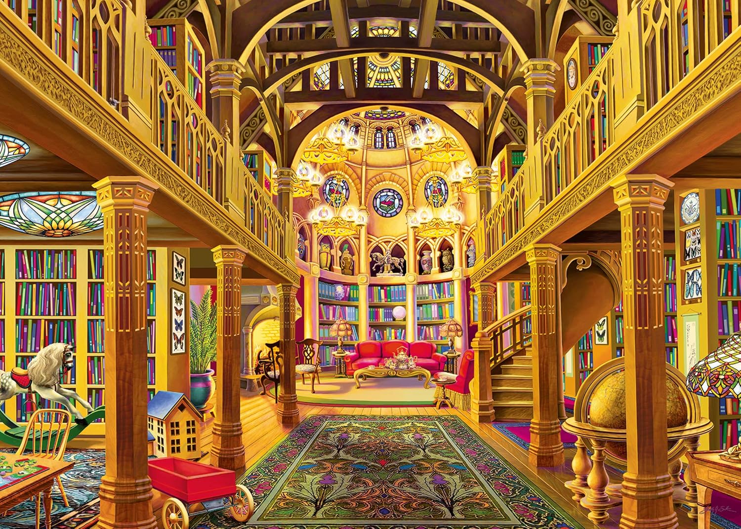 Ravensburger World of Words 1000 Piece Jigsaw Puzzle for Adults