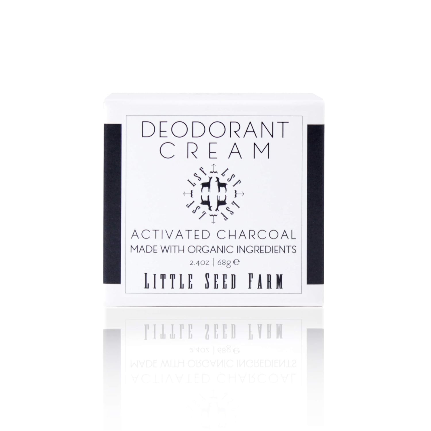 Activated Charcoal Natural Deodorant Cream