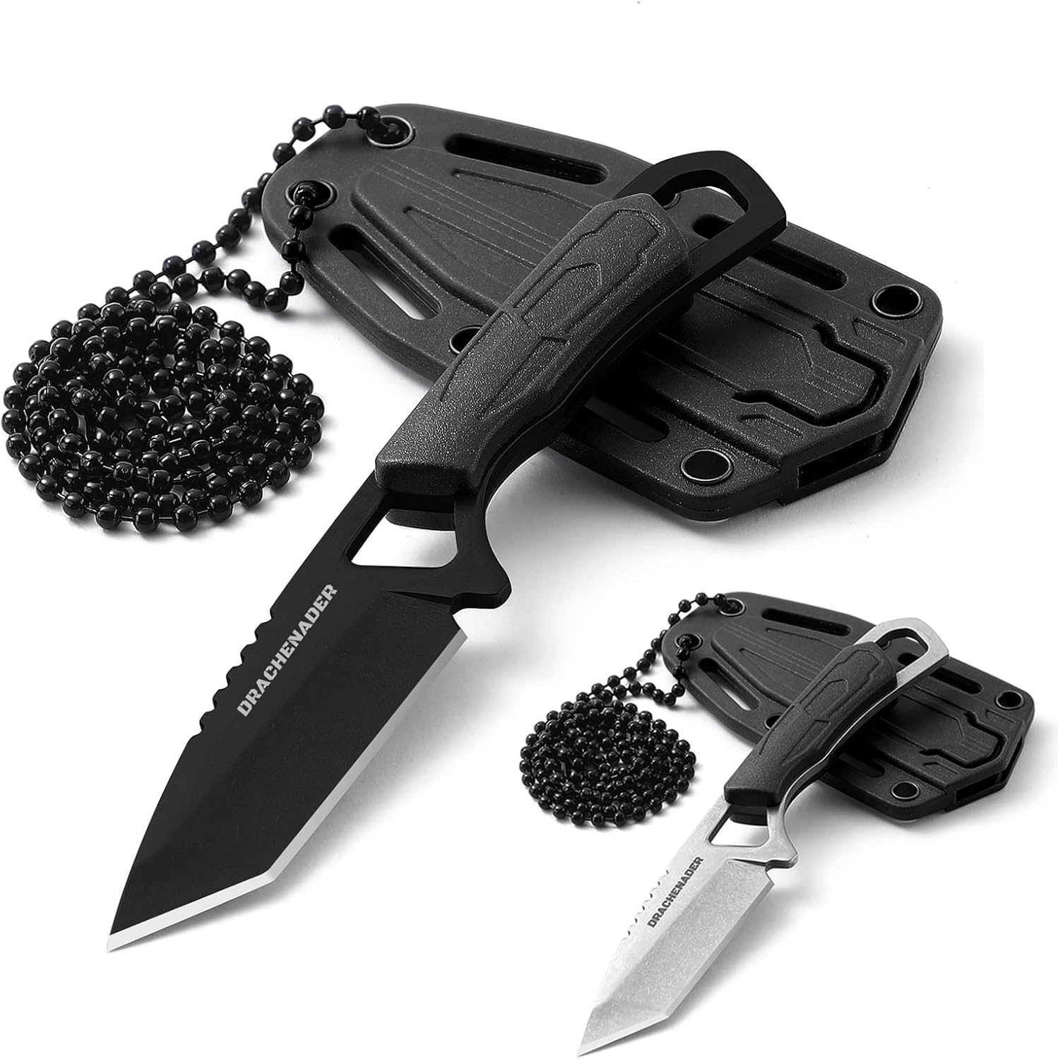 DRACHENADER Fixed Blade Neck Knife Set